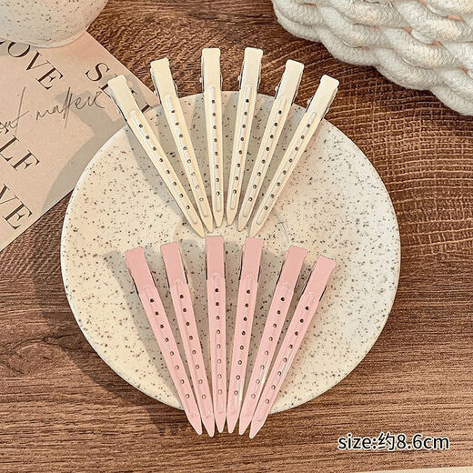 Ins simple seamless hairpin hair root fixed fluffy hairpin makeup positioning high head duckbill clip headwear main picture super value mix and match 24-piece set hot sale on the whole network