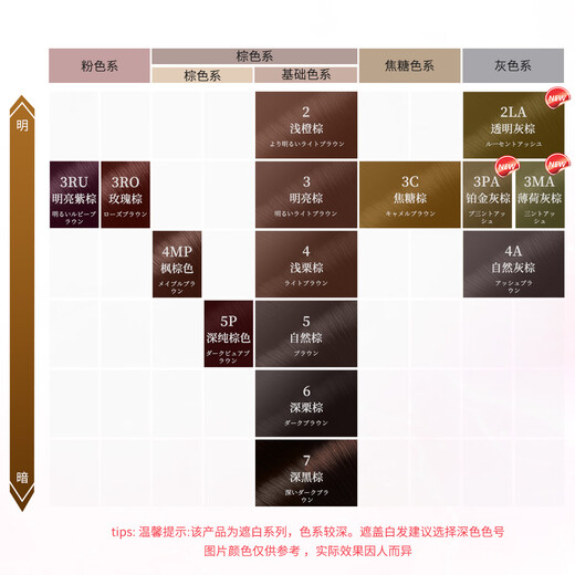 宣若（CIELO）宣若美源 染发霜 80g（深栗棕色6）进口染发膏 植物配方快速遮白