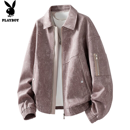 Playboy (PLAYBOY) coat men's jacket men's autumn and winter high-end casual men's clothing handsome high-end denim clothing