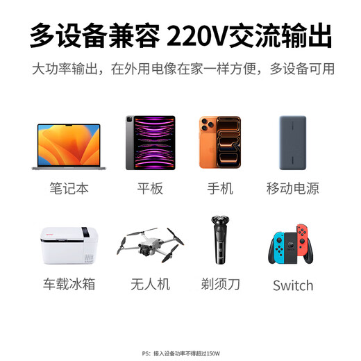 Greenlink car inverter charger 12V to 220V car cigarette lighter converter power supply 150W socket fast charging