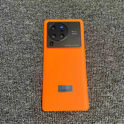 VivoX80 original glass back cover X80Pro original mobile phone back case battery cover x80 original frosted glass (blue) with back