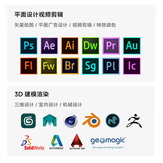 Wuji Turing i5 14490F/T400/T1000 video editing graphic design rendering desktop computer host complete unit DIY assembly machine i5 14490F+T400丨Configuration one single host