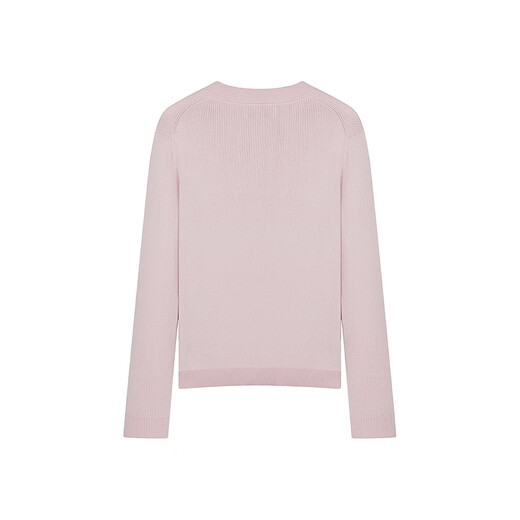 Teenie Weenie Bear Women's Autumn and Winter Fashionable and Comfortable Two-piece Sweater Knitted Bottoming Shirt Pink XL