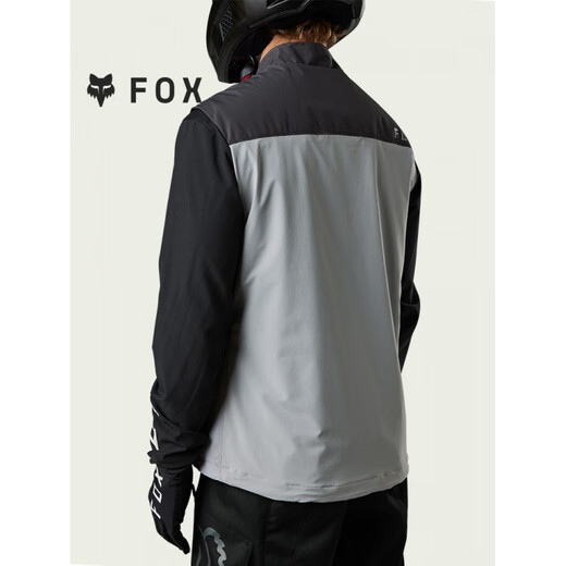 FOX American Ranger Motocross Trail Vest for Men, Wear-Resistant, Waterproof, Windproof Black S