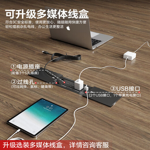 Ximulai boss executive desk manager supervisor desk and chair office large table 1.6*0.8 meters E0 level