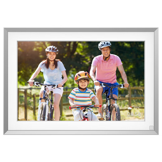 Nishi Marco de fotos electrónico digital de alta definición de 10,1 pulgadas Álbum de fotos en la nube inteligente Pantalla de vídeo de fotos Adorno de reproducción de pantalla táctil El marco de fotos se puede montar en la pared y configurar como recomendación de regalo