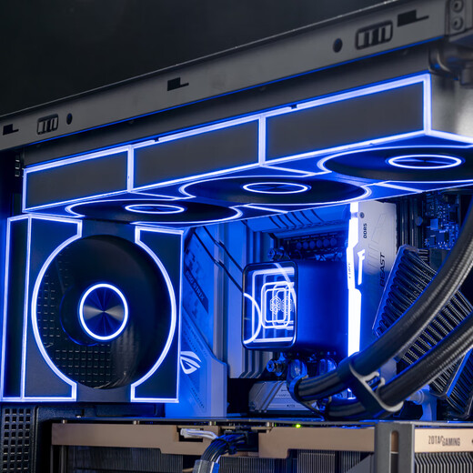 Peninsula Iron Box (PADO) G16 reverse-leaf black 12cm chassis fan with hidden screws/ARGB/5V3-pin divine light synchronization/PWM speed regulation, temperature control and mute/hydraulic bearings/standard shock absorbing pad