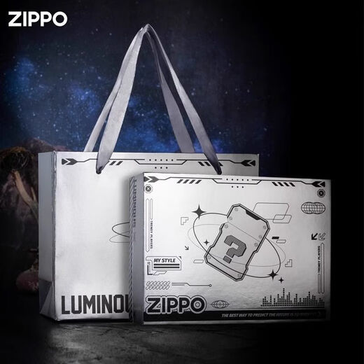 ZIPPO lighter official one-eye ten thousand years slim machine shell windproof kerosene gift set for men zp one eye ten thousand years-gift package set containing oil