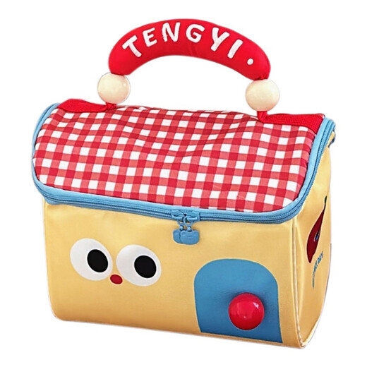 Tengyi original cute cabin cosmetic bag large capacity multifunctional storage bag beauty storage bag portable toiletry bag 1# yellow-cute cabin cosmetic bag size chart