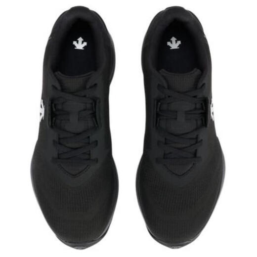 DESCENTE TRAINING series versatile, comfortable, breathable and supportive low-cut training shoes for men, black, black 40