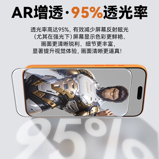 BLUEO New AR anti-reflective anti-reflective film for Apple 17promax tempered film iPhone 17promax iPhone 17promax lens module base film PE