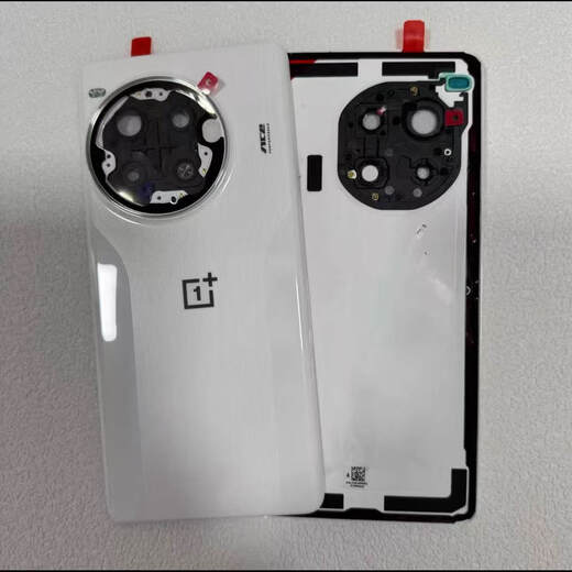 Suitable for OnePlus ACE3Pro original back cover glass 1+ace3pro original back shell mobile phone battery cover shell 1+ACE3Pro market original silver single back cover frameless lens