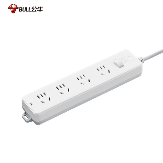 Bull GN-410 switch socket/socket strip/strip board 4-position total control 3 meters unit unit N project exclusive