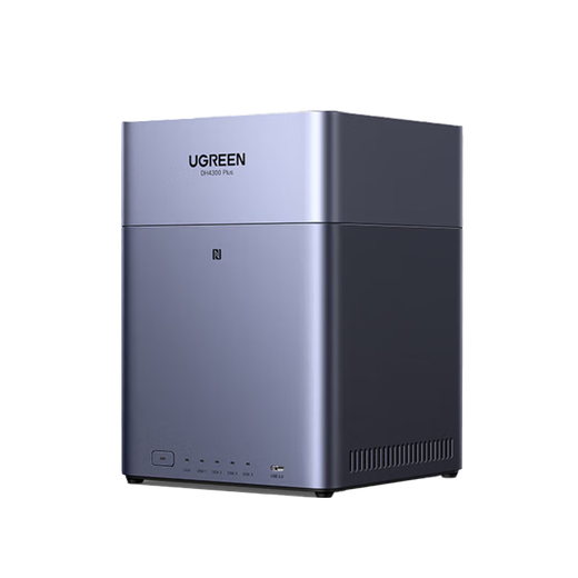 绿联私有云DH4300 Plus四盘位nas网络存储 个人家庭共享私有网盘  文件相册备份磁盘阵列服务器 DH4300Plus 96T【配企业盘24T*4】