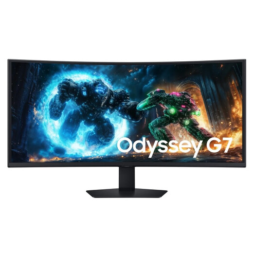 Samsung (SAMSUNG) Odyssey G7 40-inch 4K e-sports curved fish screen HDR600 high brush game stock trading split screen notebook external expansion screen computer monitor flagship new product 4K180HZ S40FG756EC Samsung official store