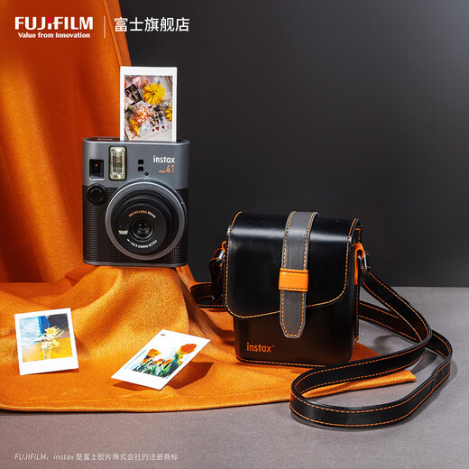 FUJIFILM instant imaging camera instax mini41, a popular modern gift box, contains 10 pieces of 3-inch photo paper, mini41 new classic gift box, including 20 pieces of photo paper + bag + lens cap, official standard