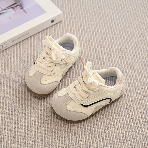Terranis Yangma recommends 2025 spring and autumn new infant soft-soled non-slip toddler shoes for 0 to 3-year-old male baby casual silver 16_inner length 10.5cm