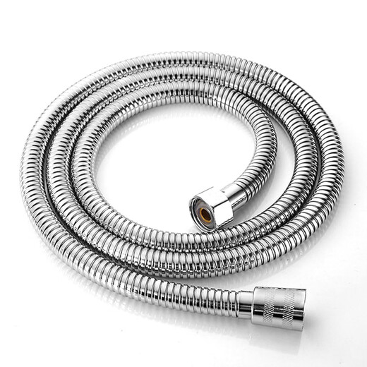 Dezhong shower hose 2 meters long thickened shower hose universal 4-point nozzle water pipe leak-proof shower hose 6055A 2 pieces