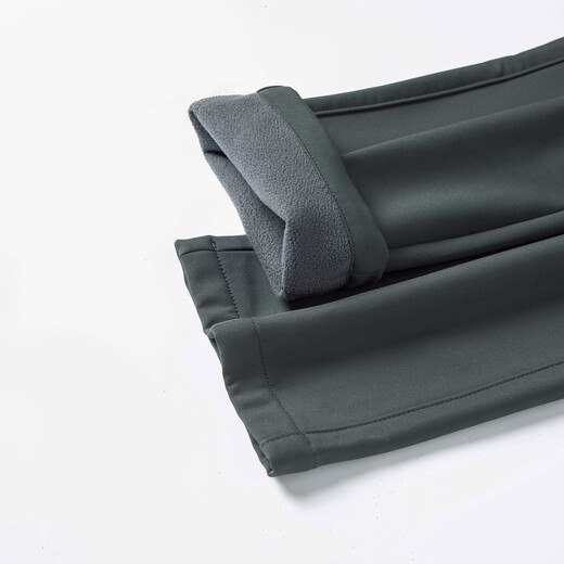 Pathfinder (TOREAD) soft shell pants for men, autumn and winter outdoor windproof and water repellent plus velvet thickened warm off-road trousers TAMMCN91860