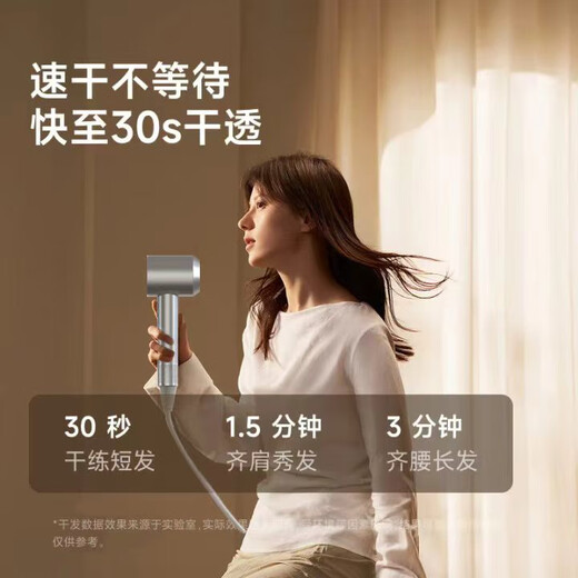 Leifen upgraded version National 3C certification丨5 billion negative ions for hair care High-speed hair dryer household silent negative ions high power does not damage hair Huaqiangbei hair dryer gift silver gray 5 billion moisturizing negative ions丨Constant temperature quick-drying hair care 2025 new style丨10-year warranty only replacement not repair丨Gift box