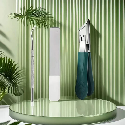 Spot sharp mouth oblique mouth nail clipper anti-splash nail clipper large opening nail clipper hand and foot care tool 1 piece