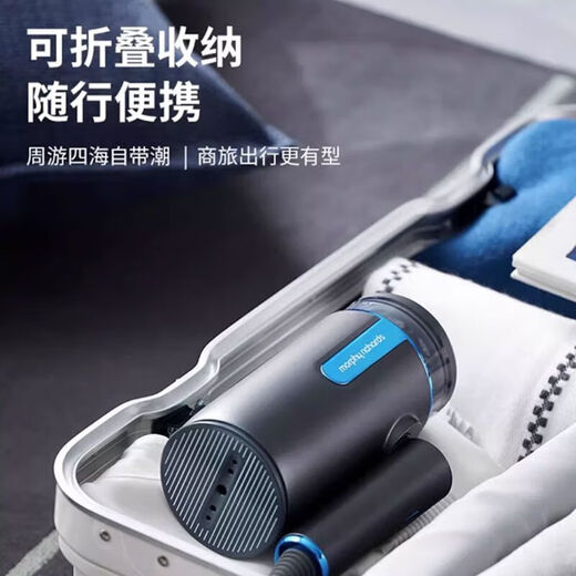 Mofei Electric Handheld Garment Ironing Machine Portable Household Steam Iron Small Ironing Machine Mini Coconut Milk White Ironing and Hair Removing Ball Two-in-One