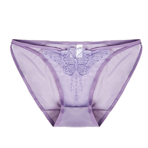 Large size sexy fat mm200Jin Jin is equal to 0.5kg Qingqu interesting fully transparent thong ultra-thin women's T-pants plus fat enlarged underwear Bean green M90125Jin Jin is equal to 0.5kg