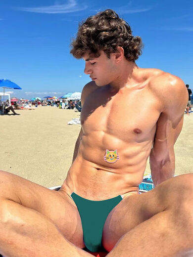 Small Men's Men's Underwear Invisible Belt Sexy Thong Bikini Low Waist Men's Ice Silk White T-Pants gay0 White M