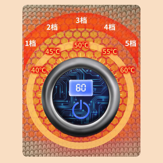 YOSHOY Heating Blanket Electric Heating Shawl Blanket Warm Cloak Electric Heating Warming Blanket Multifunctional Heating Blanket USB Power Bank Warming Blanket Birthday Christmas New Year's Day Valentine's Day Gift Light Green丨Brand Gift Box丨No Power Bank