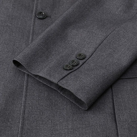 CANDYPRINCE Chinese tunic suit, old-fashioned tunic suit, old tunic suit for dad, old man's suit for grandpa, dark gray-(suit) XL/175-(weight 130-145Jin Jin is equal to 0.5kg)