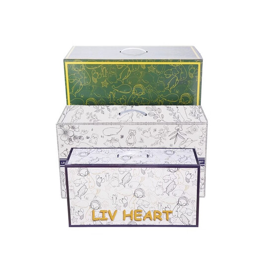 LIV HEART single shot will not be shipped. LIVHEART cute gift exclusive gift box. If you have any questions about the size, please contact customer service. Medium size (52*29*19cm)