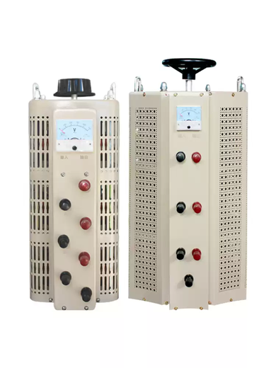 Three-phase voltage regulator adjustable contact voltage regulator 380V20KVA output 0-430V old type 20KVA