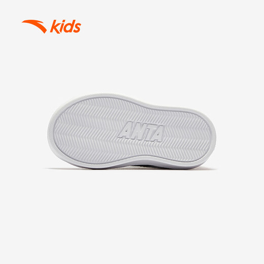 ANTA toddler shoes two cotton shoes autumn and winter for boys and girls plus velvet warm high-top sneakers kindergarten shoes A12540023