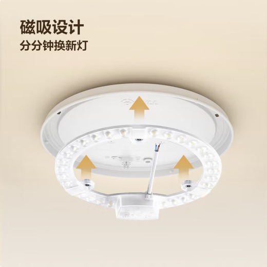 Bull (BULL) LED ceiling lamp retrofit lamp bulb light bar replacement lamp panel light source MD-E012A-AS 12W round 6500K