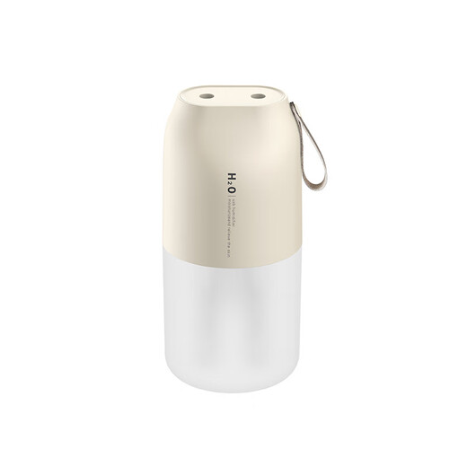 OEMG cross-border new product portable dual-spray humidifier portable desktop car usb charging large capacity air humidifier DQ116-ice green 2000 mAh