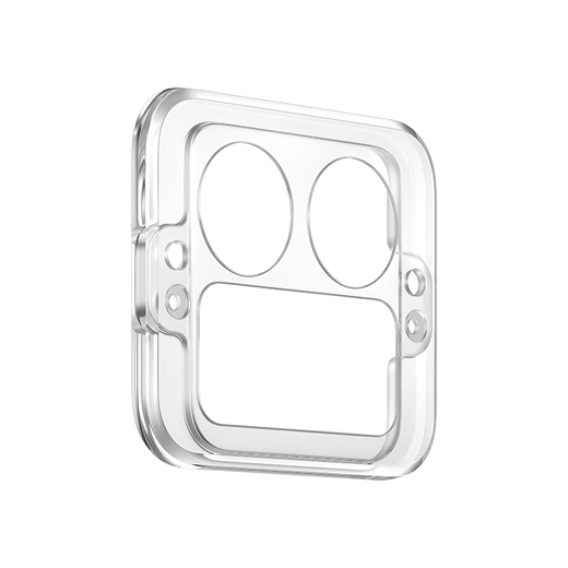 Realme GT8 Pro Detachable Metal Square Lens Decorative Parts Set Transparent Rubik's Cube