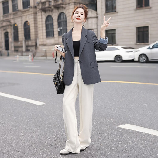 Sibaishe Commuting Blazer Women's 2025 Autumn New Fashion Small Casual Suit Top