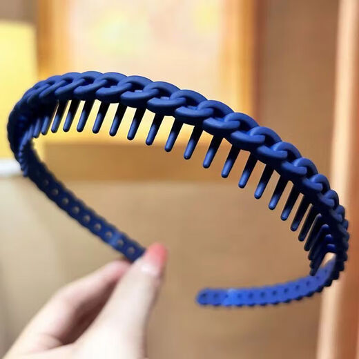 Diadema especial antideslizante para lavado de cara, Summer Women's 2025 Nuevo cabello de alta gama Banda para el cabello Broken Card Tarjeta Matte Matte