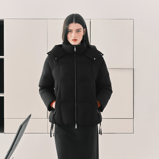 Same style as Semir shopping mall | Easy down jacket for women winter mid-length 90 velvet loose 2025 jacket 101725113017