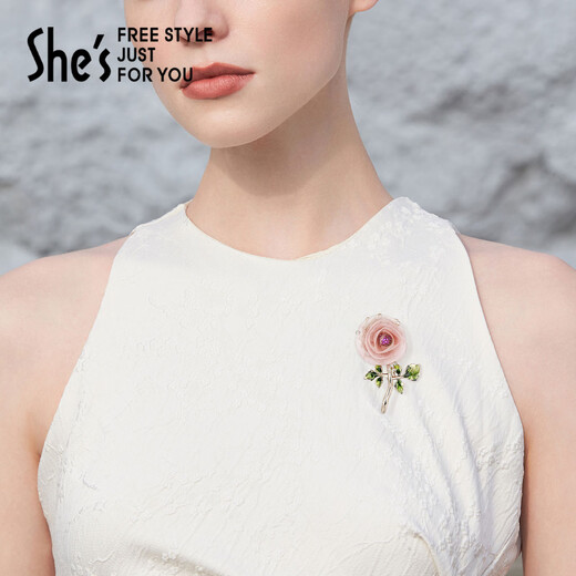 She s Qianzi autumn and winter new product Plant Story high-end women's brooch flower brooch brooch birthday gift for girlfriend