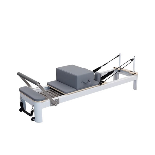 SOXW aluminum alloy Pilates core bed equipment household large equipment yoga bed gym commercial foldable reformer hall model black-aluminum alloy small white bed