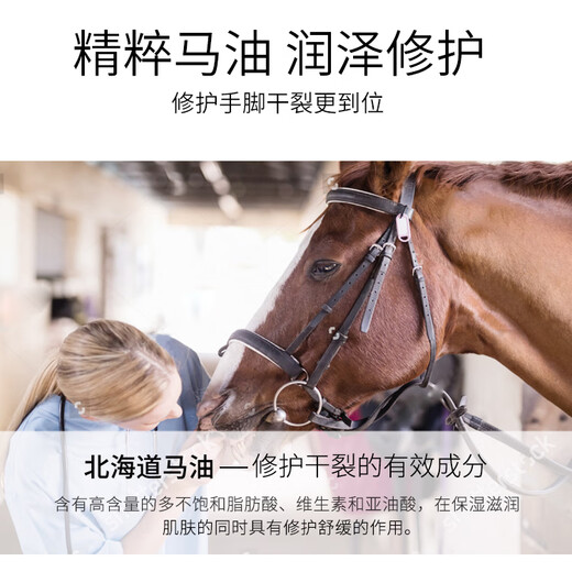 Qingzitang horse oil anti-cracking cream for cracked hands and feet horse oil cream for cracked feet and heels moisturizing moisturizing cream 35g