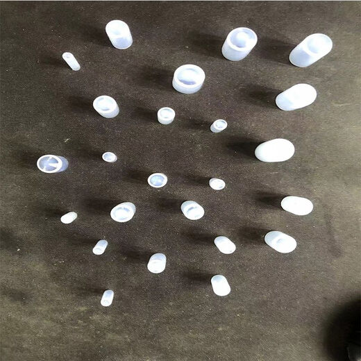 Bun Peng Thread Protective Cover Transparent Rubber Plug Protective Cap Plastic Steel Pipe Hook Hanger Cover Screw Bolt Original White Rubber Cap Cover Transparent Color Inner Diameter 7.5 (1000 pieces)