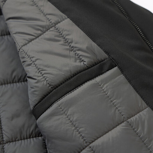 Shanshan quilted warm autumn and winter new lapel quilted jacket men's fashion simple warm and cold-proof jacket
