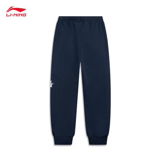 Li Ning plus velvet warm leggings sweatpants for teenagers men 2025 autumn and winter new loose and versatile sweatpants YKLV349