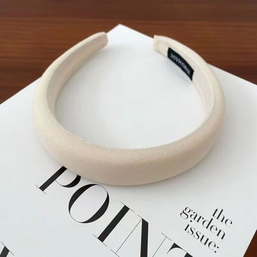 Celebrities' same style sponge headband, high skull headband, simple headband for women, hair bundle, fashionable headband, simple sponge headband, 1 dark coffee color TS36