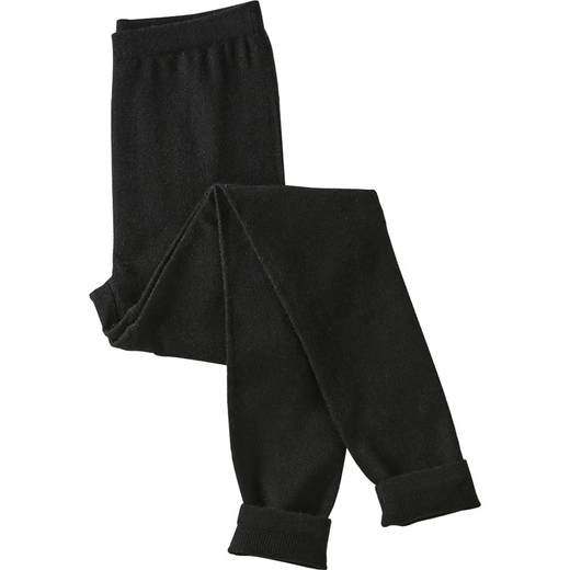 Leggings, tight-fitting long johns, women's velvet thermal pants, women's underwear, autumn and winter cotton pants, spring and autumn style, thickened, elegant black, texture recommended XL