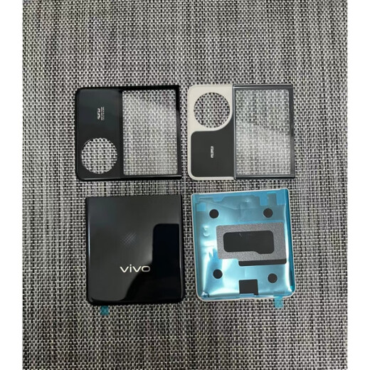 Vivo shell is suitable for vivo back cover mobile phone battery cover vivo x filp back shell plain leather back cover original X filp original upper and lower cover <Ling Zi> with cover glass