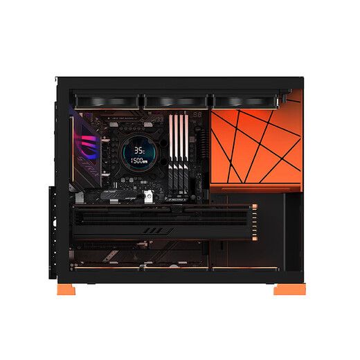 AMD Ryzen 7 7800X3D host RTX5070/5060TI/RX9070XT graphics card tile live broadcast game e-sports design DIY assembly complete machine desktop computer sea view room 5 7800X3D/RTX5070 12G
