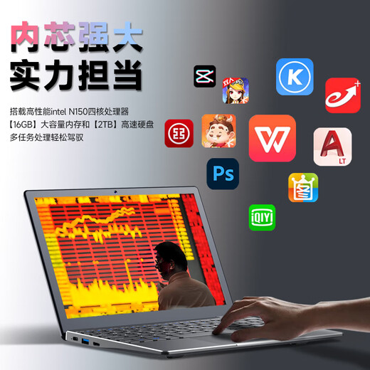 toposh【官方补贴15%】迷你笔记本电脑10英寸触屏超轻薄商务办公本 便携小尺寸掌上游戏本大学生家用电脑 浅灰【窄边框-16G DDR5内存】智能Ai办公本 256GB 固态硬盘